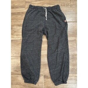 Homage Sweatpants Mens M Gray Fleece Joggers Lounge Pants Drawstring Waist